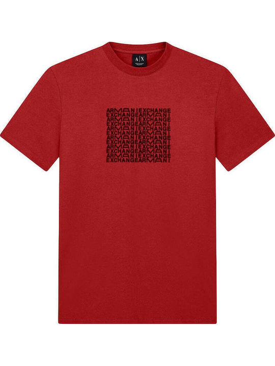 Armani Exchange Kurzarm T-Shirt Rote