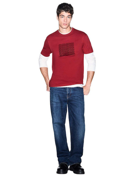 T-shirt Червено