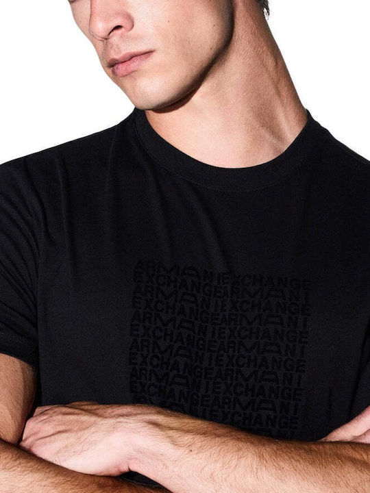 Armani Exchange Тениска Черна