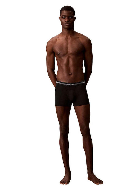 Herren Boxershorts Schwarz 3er Pack