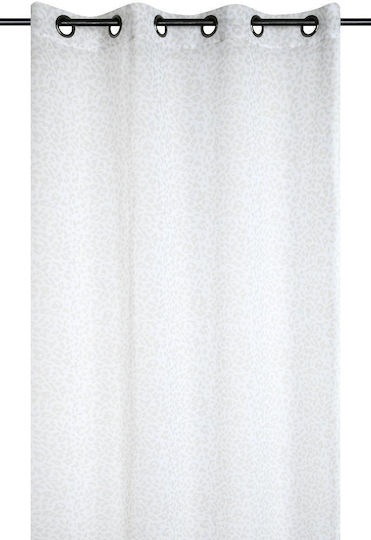Перде с Копчета Curtain Бяло 140x260см