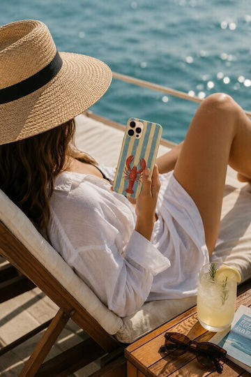 Salt & Stripe Collection Catch Realme 7 Flexible TPU Transparent Silicone Case