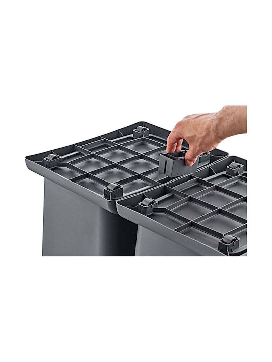 Horecano Plastic Waste Bin Grey 40lt