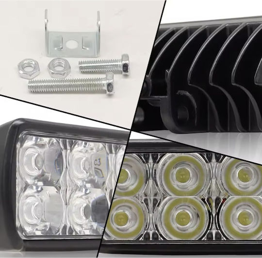 Led Αδιάβροχος Προβολέας Εργασίας Αυτοκινήτου 24w Ip68 2400lm Οεμ