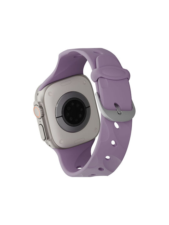 Decoded Silicone Ares Splice Strap 44 46 49mm Purple Haze