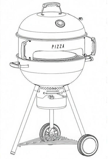 Barbecue Grill Kings 921685 Неръждаема Барбекю На Въглища
