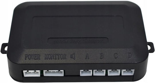 M-Tech Car Parking System with Buzzer and 4 Sensors 21.5mm in Silver Color