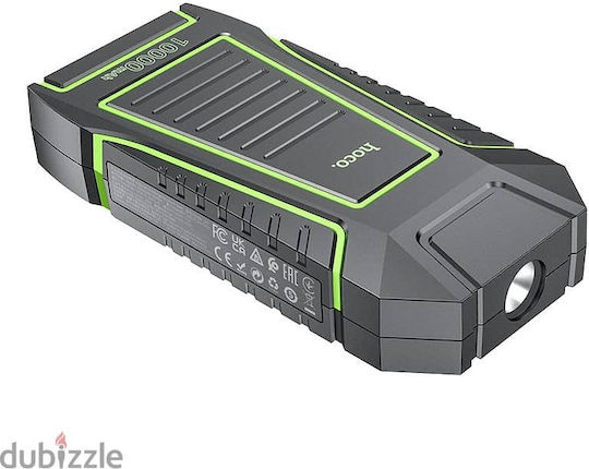 Hoco QS1 Portable Car Battery Starter 10000mAh with Power Bank USB Flashlight 12V