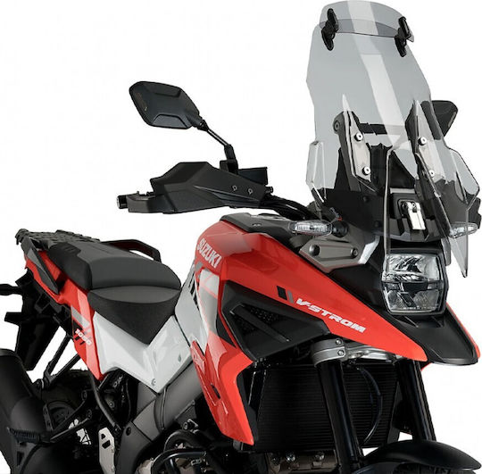 Puig TOURING Motorcycle Windshield & Windscreen Tinted Visor for Suzuki V-Strom 1050 for Yamaha XT 20412H