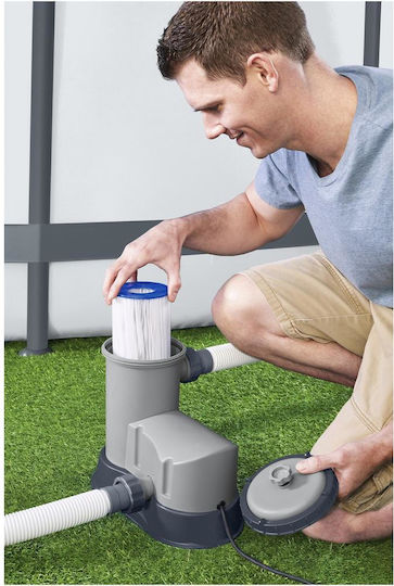Bestway Pompa de Apă Pentru Piscină cu Filtru Trei Faze
