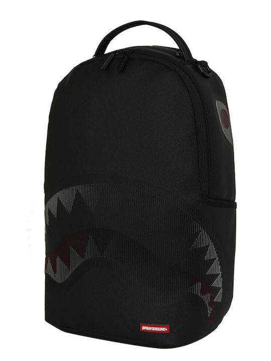Sprayground Shark Σχολική Τσάντα Πλάτης Μαύρη 2026