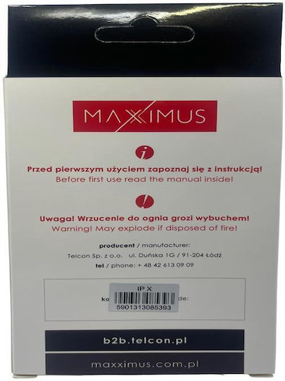 Maxximus Συμβατή Μπαταρία Αντικατάστασης 2716mAh για iPhone XAPPLE IPHONE X