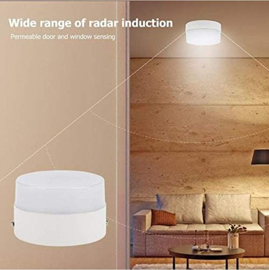 Jiju Round LED Panel 24W With Warm White Light 3000K