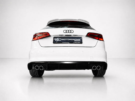 Motordrome Diffuser Car Rear Compatible with Audi A3 2012