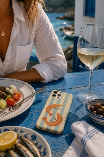 Salt & Stripe Collection Tide Huawei P60 Pro Flexible TPU Transparent Silicone Case