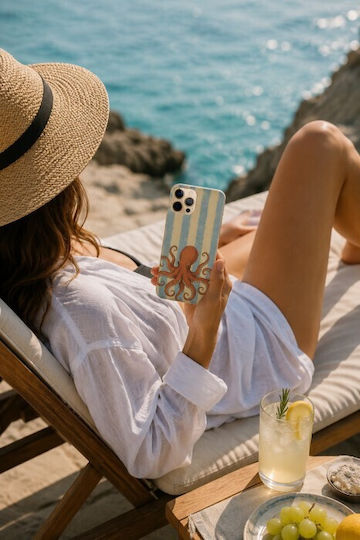 Калъф Salt & Stripe Collection Drift Realme 14t 5g Черен TPU Силикон