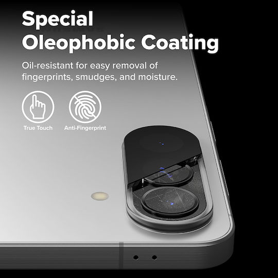 Ringke Cover 2-Pack Camera Protection Tempered Glass Black for Galaxy A37 / A57 5g