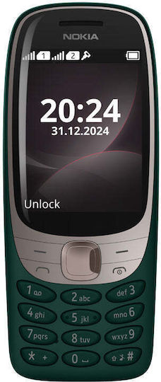 Nokia 6310 (2025) Dual SIM Handy mit Tasten Englisch Menü Grün