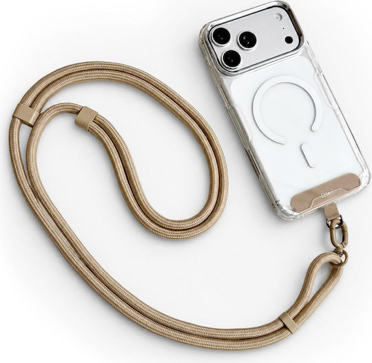 Etteri Beige Neck Strap for Mobile Phones