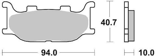 Brembo Front Brake Pads Scooter 07042xs – Sinter Xs Compound