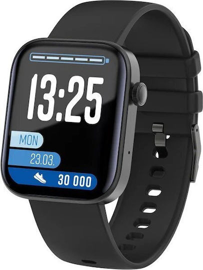 Lamax BCool2 Plus 46mm Smartwatch με Παλμογράφο (Μαύρο)