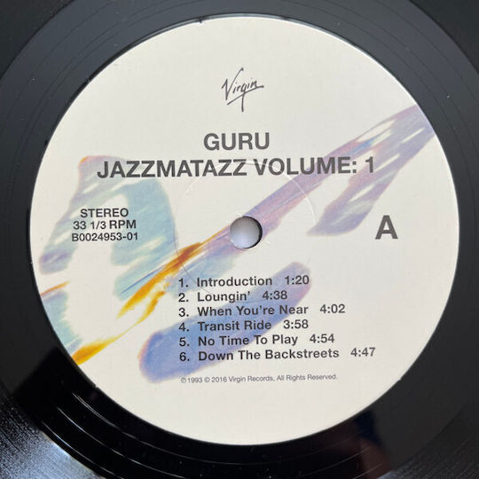 Guru Jazzmatazz Volume 1 Vinyl