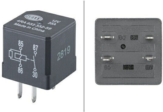 Relay Power Supply Current Hella 4ra 933 332-591