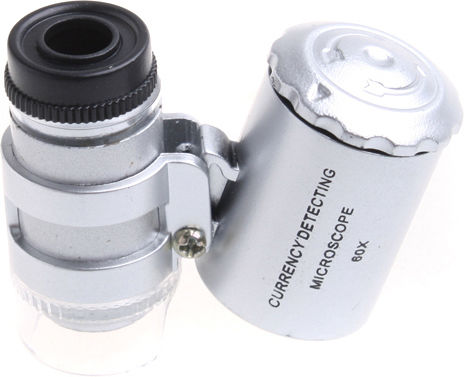 Handheld Magnifying Lens with Light