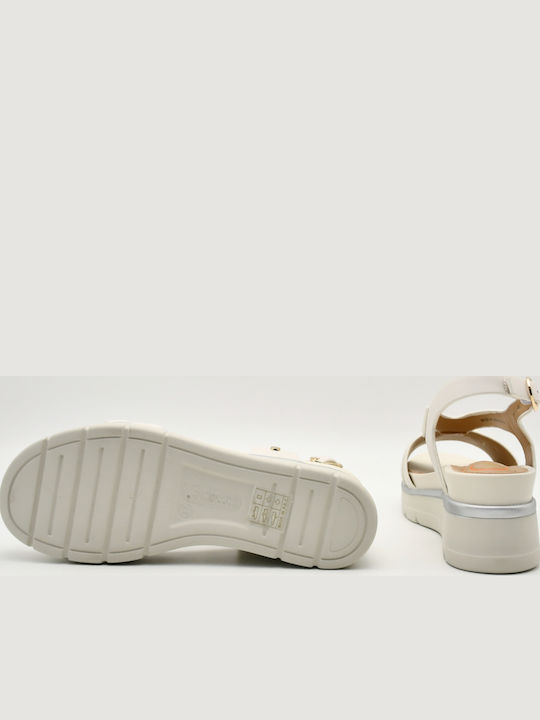 Agata Women's Beige Summer Platforms