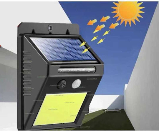 Jiju Lampă Solară 5W cu Senzor de Mișcare 12.4x5x9.6cm