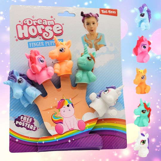 Pacynki Finger Puppets Sweet Cute Unicorns Waterproof Original