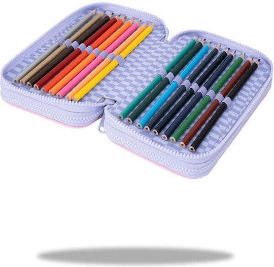 Coolpack Jumper 3 Κασετίνα Γεμάτη Ροζ
