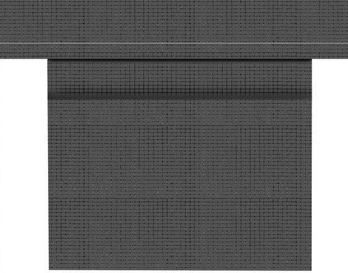 Saltea De Camping De Plajă Impermeabilă Zola 6 Buzunare Stabilitate Ancore De Fixare Geantă De Depozitare 208 X 208 Cm Gri-albastru