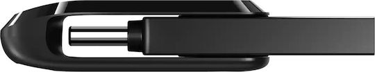 Sandisk Ultra Dual Drive Go 2TB USB 3.2 Stick με σύνδεση USB-C Μαύρο