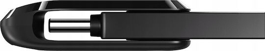 Sandisk Ultra Dual Drive Go 2TB USB 3.2 Stick με σύνδεση USB-C Μαύρο