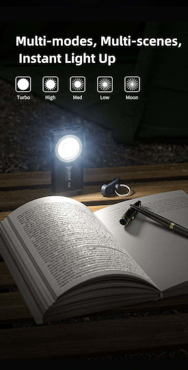 Wuben Wiederaufladbarer Schlüsselanhänger LED Taschenlampe mit Maximaler Helligkeit 500lm