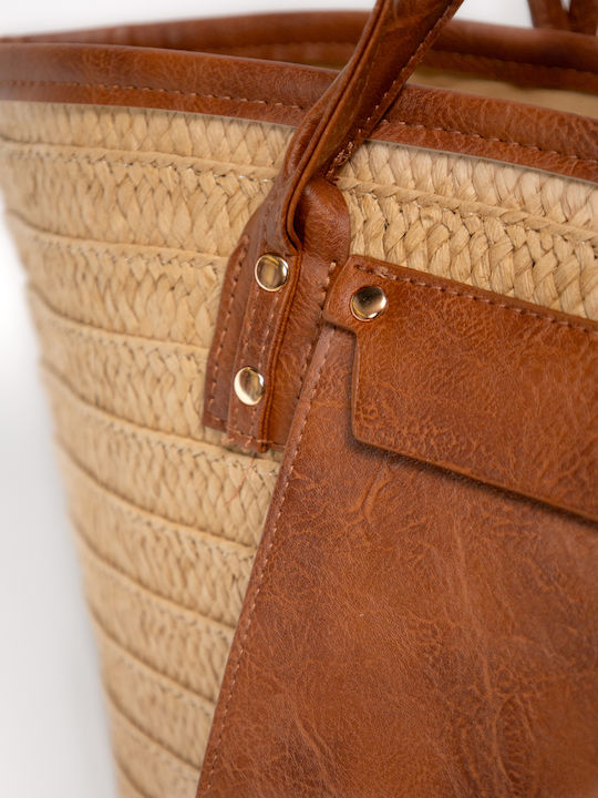 Straw Women's Tote Bag Brown SCDGKBB561069 Brown-os