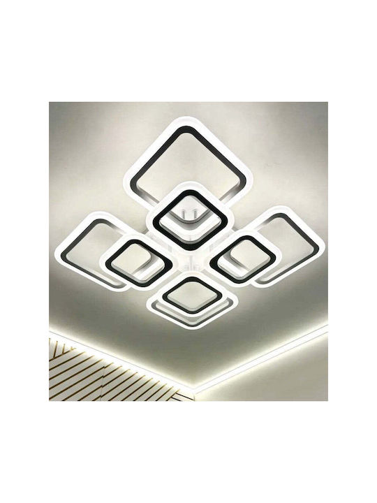Jiju Plafonieră de Tavan 52.5εκ. Bej cu LED Integrat și Telecomandă