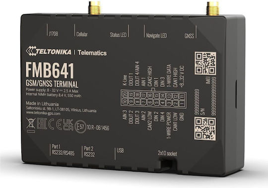 Teltonika GPS Тракер FMB641 за Автомобили / Камиони