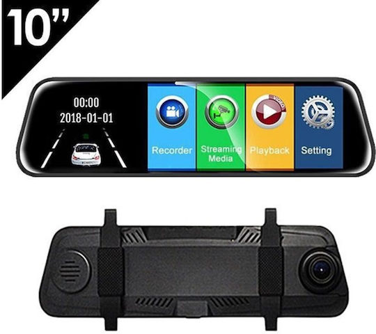 Огледало с Автомобилна DVR камера 1080P с дисплей