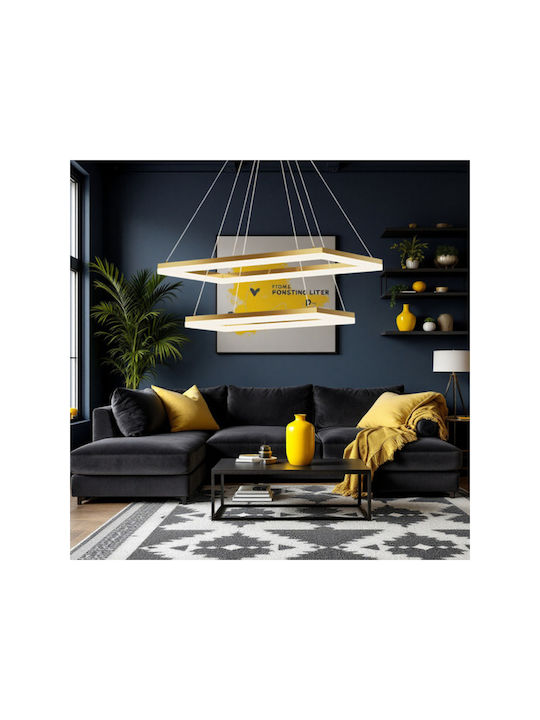 Jiju Lumini Suspendate Auriu LED