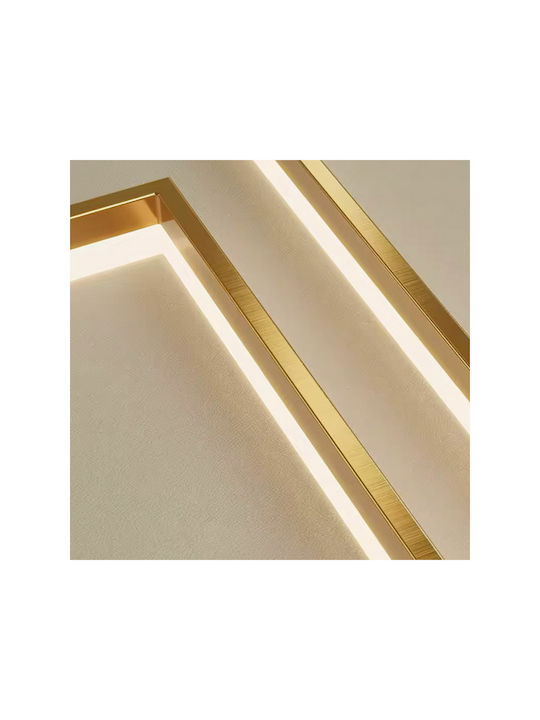 Jiju Lumini Suspendate Auriu LED