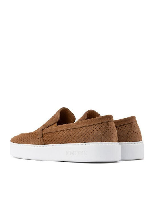 Suede Ανδρικά Loafers σε Ταμπά Χρώμα