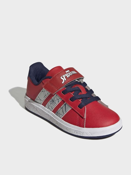 Grand Court Marvel Spider-man Kids Sneakers Red