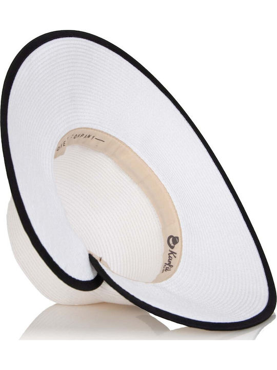 Karfil Women's Wicker Hat White