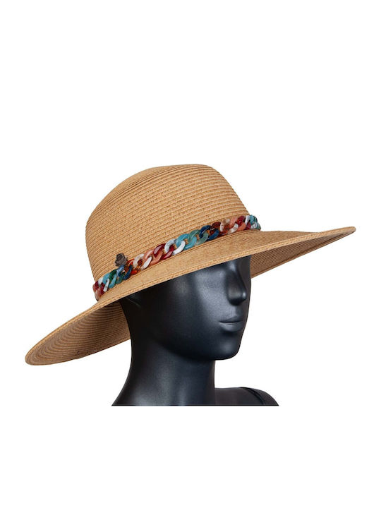 Karfil Women's Wicker Hat Beige