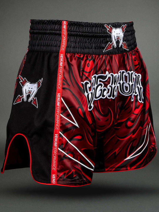 Боксерки Muay Thai Venum Wolf Atak Черно Червено