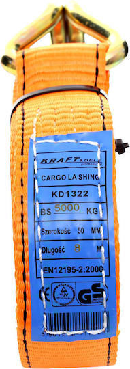 Kraft & Dele KD-1320 Car Luggage Strap Cargo Strapping Strap 4m 5 Tons 1pc 400cm