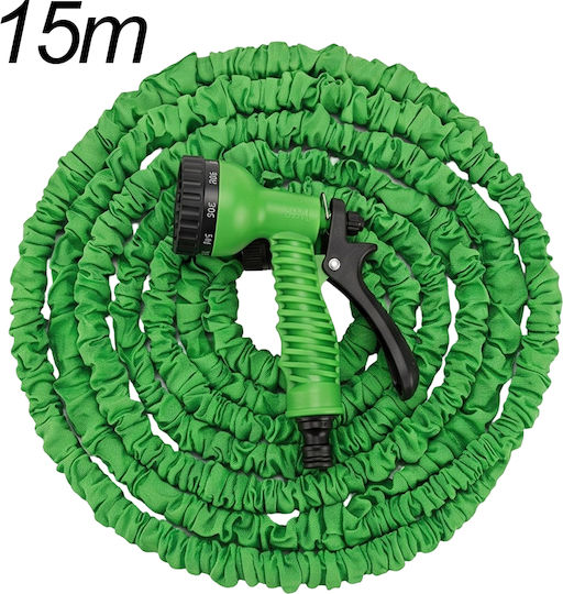 Avizar Expandable Garden Hose 15m Spray Gun