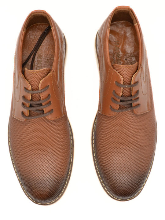 Herren Freizeitschuhe Leder Anatomic Tabac Braun DR431